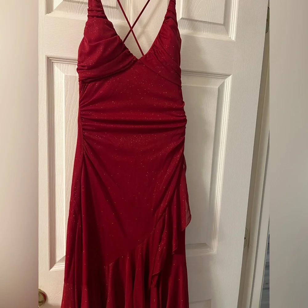 Vintage Red Dress - Picture 1 of 6